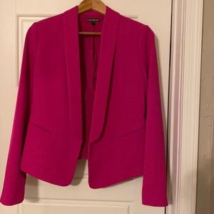 Express Hot Pink Blazer